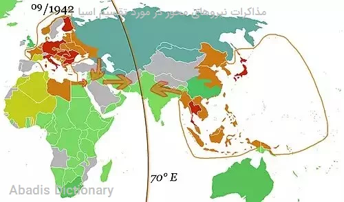 مذاکرات نیروهای محور در مورد تقسیم اسیا